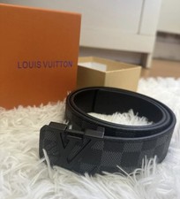 cintura lv  nera e grigia