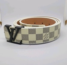 Cintura Louis Vuitton bianca